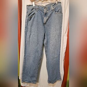 Levi's SilverTab Baggy Jeans light blue, Size 34x32